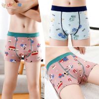儿童内裤棉小中大男孩童学生宝宝平角四角短裤头透气卡通奥曼