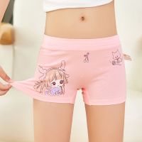 4条装女童内裤棉儿童内裤平角裤女小孩学生女孩宝宝春夏款