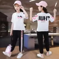 女童夏装套装2021年新款儿童装时尚洋气大童运动女孩12岁夏季