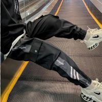 男童裤子儿童工装裤2021新款潮春秋款休闲长裤中大童男孩运动裤子