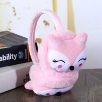 儿童保暖耳罩男童女童冬季保暖卡通头戴耳套宝宝可爱毛绒耳包耳捂