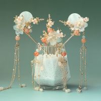 新娘古装头饰汉服头饰发簪古风发梳苏发钗仙全套复古苏步摇