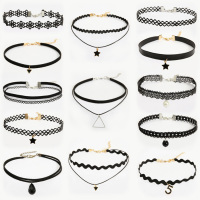 儿童项链脖子锁骨链小孩颈链项圈脖子饰品颈带女童夏天配饰品