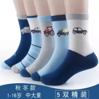 秋冬儿童袜子男童女童中筒袜男孩小孩袜宝宝春秋童袜