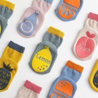 婴儿袜子宝宝防滑地板袜隔凉透气室内学步袜可爱新生儿童袜子蹦床