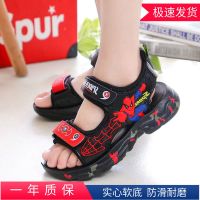 男童凉拖鞋蜘蛛侠2021夏季新款防滑透气软底沙滩鞋中大小儿童学生