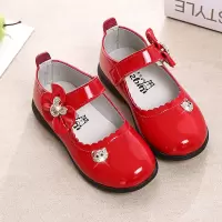 女童皮鞋软底童鞋公主鞋2021春季新款儿童鞋宝宝鞋舞蹈鞋学生单鞋
