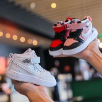 儿童版aj童鞋2021春秋新款女宝宝高帮透气运动鞋中小童男童鞋子潮