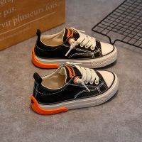 儿童帆布鞋女童鞋子男童鞋秋款学生休闲鞋2021秋季款韩版