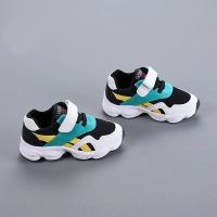 儿童棉鞋运动鞋男童女童机能鞋学生鞋秋冬防水皮面鞋中小童跑步鞋