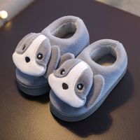 儿童棉鞋冬男童女童保暖防滑卡通可爱1-7岁宝宝毛毛鞋居家保暖鞋