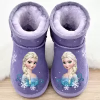 女童雪地靴儿童棉鞋2021新款冬季童鞋加厚棉靴宝宝冬鞋童靴女