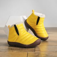 2021冬季新款加厚儿童大棉鞋男童女童鞋毛毛鞋加绒保暖宝宝雪地靴