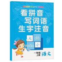 读音选择补充音节练习本一年级上下册语文人教版同步专项练习本|一年级上册生字注音