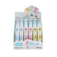 涂改液快干液可爱卡通学生修改液改错改正涂改液12毫升|1037#花花 三支