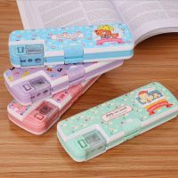 手摇削笔机 小房子削笔器 削笔刀自动进铅儿童转笔刀 铅笔卷笔刀|双开文具盒