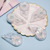 带小学生大容量透明涂改带改错别字实惠装文具|6个装透明【每个30米】共180米