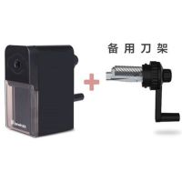 素描卷笔刀手摇多功能炭笔碳笔削笔器转笔刀美术生手动削笔器|转笔刀[黑色+一个刀架]