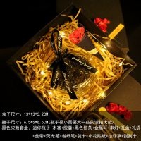 胶囊情书diy手工制作生日礼物女生送男朋友情话走心的七夕情人节|胶囊+瓶+笔+彩灯+礼盒礼袋 99颗黑色胶囊