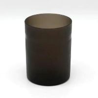 ins风创意办公桌面个性六边形笔筒软装饰品摆件房间床头柜小摆设|无印风-圆形笔筒-黑色