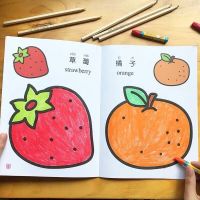 儿童画画本涂色书2-3-6岁宝宝涂鸦本填色画幼儿园阶梯涂色图画本|聪明宝宝学涂色全套12本/没有笔