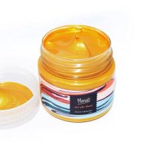 金色丙烯颜料金色防水画鞋diy手绘涂鸦墙绘彩绘金属色