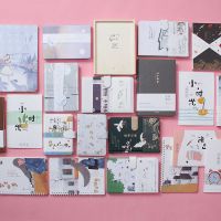 文具袋论斤卖本子手帐可爱印章小清新胶带贴纸值学生用品套装