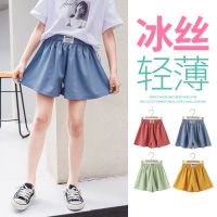 女童短裤外穿2021夏季儿童薄款中大童休闲裙裤夏装女孩冰丝热裤子