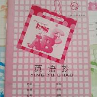 本子江西中小学生统一作业本练习本英语抄小字本写字本作文本周记|英语抄 20本