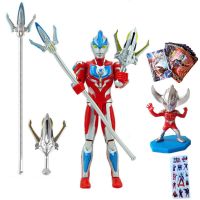 赛罗奥曼玩具act手办摆件可动拼装人偶多关节模型泽迪迦银河|15关节可动[银河配武器]多造型