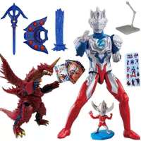 赛罗奥曼玩具act手办摆件可动拼装人偶多关节模型泽迪迦银河|[泽塔套装+玛咖大蛇]送礼品