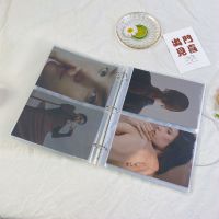 ins拍立得3寸4寸大容量照片小卡相册影集票 火车票透明收纳册|两格A5活页（放80张）