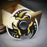 指尖陀螺荣耀金属儿童玩具成人男孩手指陀螺减压指间陀螺持久|李白范海辛