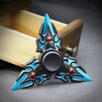 指尖陀螺荣耀金属儿童玩具成人男孩手指陀螺减压指间陀螺持久|兰陵王暗影刀锋