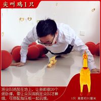 婚礼用品整新郎搞笑结婚恶搞伴郎整蛊堵门接亲小游戏道具套餐全套|尖叫鸡1只
