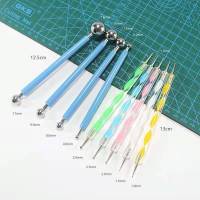 轻粘土压泥板长方形压板压盘轻粘土手办diy工具粘土棒搓条器|大小丸棒