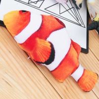 同款仿真鱼跳跳鱼儿童电动玩具逗猫自嗨动宝宝毛绒玩具|小丑鱼 顶配【学说话+200首歌+发光+跳动