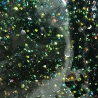 diy搪胶公仔暴力熊10寸23cm玩具工艺品礼品贴钻么么熊材料包套装|果冻黑底绿 23cm材料包