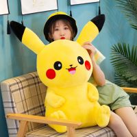 软体皮卡丘精灵抱枕毛绒玩具公仔女生床上布娃娃儿童玩偶生日礼物