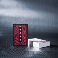 创意设计扑克10副装纸白芯加厚德州扑克成人斗地主聚会扑克|【红筹码】5付装-白芯纸质