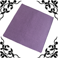 麻将桌布麻将毯加厚扑克垫子色隔音麻将桌垫 手搓麻将垫73-84cm|深紫色 73x73cm