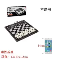 国际象棋套装磁性棋子儿童小学生培训用折叠棋盘成人大号多种尺寸|国际象棋迷你黑白色