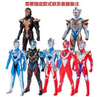 泽奥曼勋章感应变身器弓贝利亚黄昏魔剑软胶人偶男孩玩具|大号泽塔软胶人偶一款/可指定