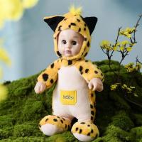 儿童抱睡公仔宝宝会说话的洋娃娃婴儿睡眠布娃娃女孩陪睡娃娃|【新款】小豹子 12声音乐+医护套装（送奶瓶）