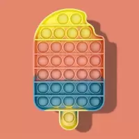 大号灭鼠先锋犹太人思维棋 彩虹彩色 push pop bubble fidget|三色雪糕18cm