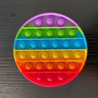 灭鼠先锋儿童心算桌面玩具指压泡泡硅胶游戏棋盘思维棋盘|彩色 八角[仅剩12件]