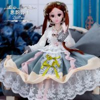 60厘米芭比洋娃娃玩具女孩公主仿真精致裙单个礼盒套装|60厘米[眨眼版]思韵公主 音乐版+礼盒+礼包A
