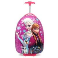 儿童拉杆箱新款16寸卡通儿童行李箱女18寸旅行箱订制|紫冰 18寸