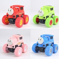 小火车惯性车四驱越野车玩具车轨道儿童模型车避震抗耐摔技|小火车/越野车-4只装【6969】
