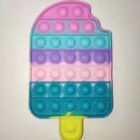 大号灭鼠先锋犹太人思维棋 彩虹彩色 push pop bubble fidget|马卡大雪糕18cm